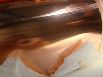 رول فویل مسی روکش T2 / رول ورق مسی برای محافظ کابل RF بافته شده