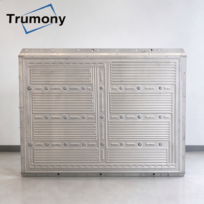 کیفیت Aluminum Battery Tray Bottom Enclosure 1150x680x145mm Welded 80S Commercial Van Pack کارخانه